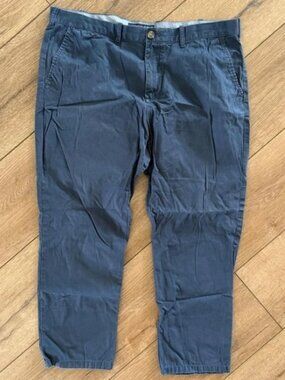 Men's Classic Slim Chino Pants - Blue